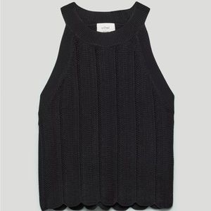 Aritzia Wilfred Halter Tank Top
